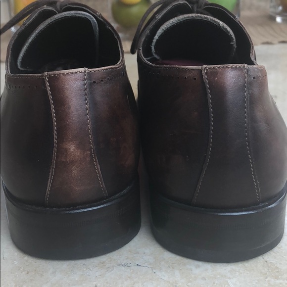 Mezlan Leather oxfords men’s shoes size 10 used - Picture 5 of 7